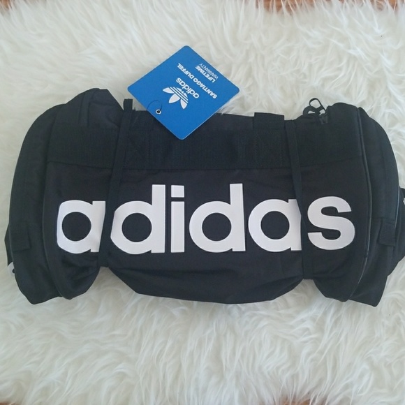 Adidas Black & White TreFoil Santiago Duffel - Picture 5 of 5